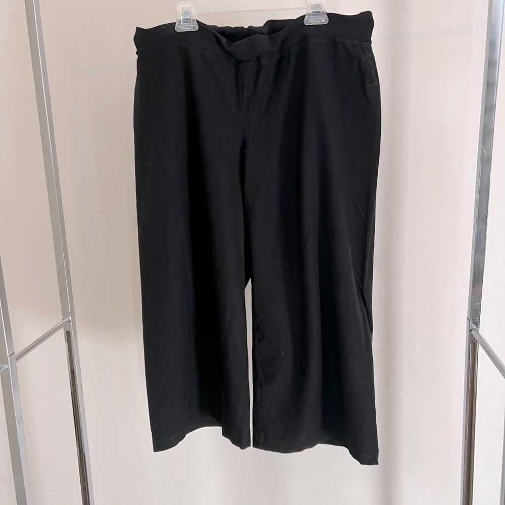 Eileen Fisher Stretch Crepe Cropped Pants Culottes in Size Small